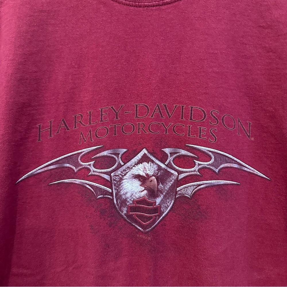 Harley Davidson red t shirt size 3XL